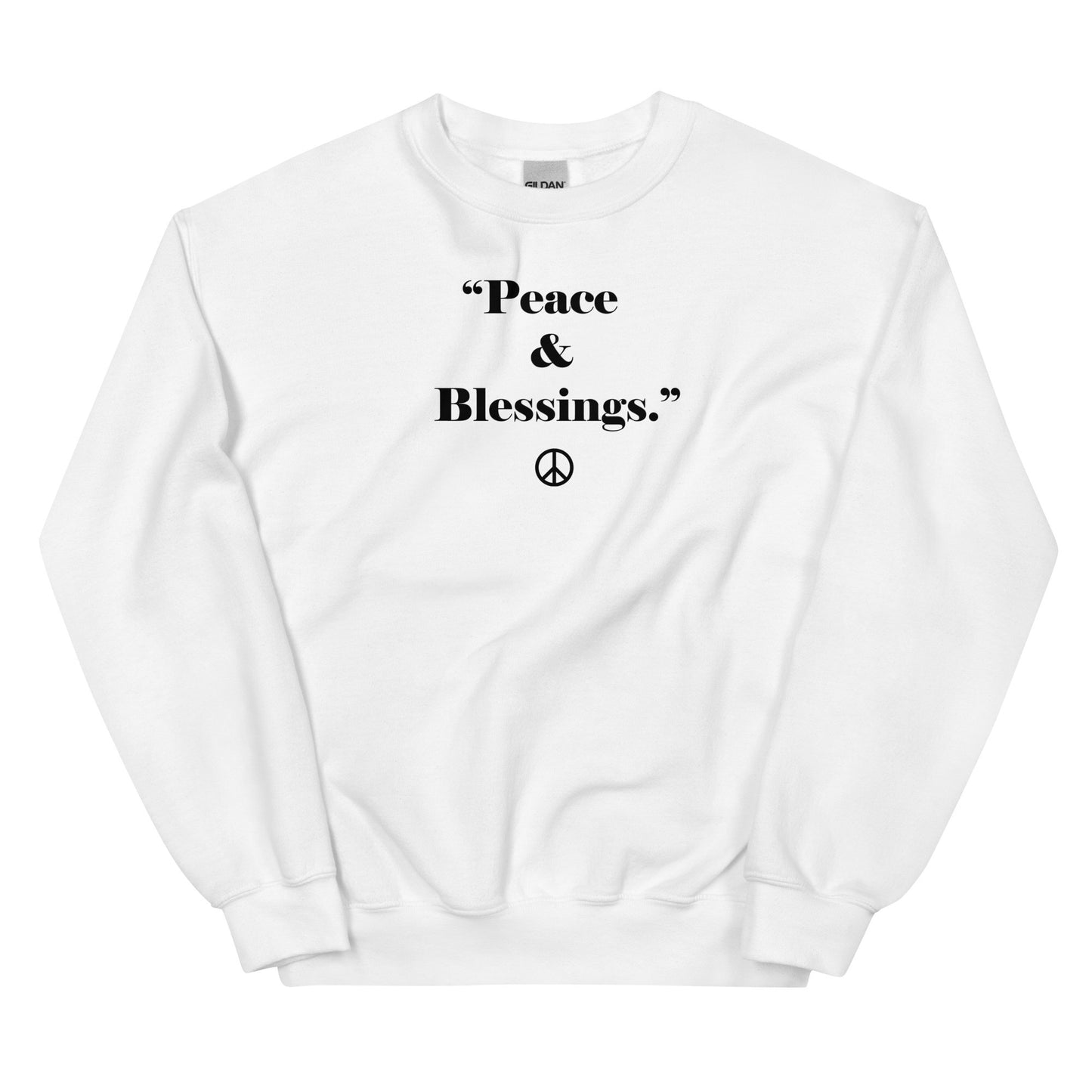 "Peace & Blessings" Sweatshirt