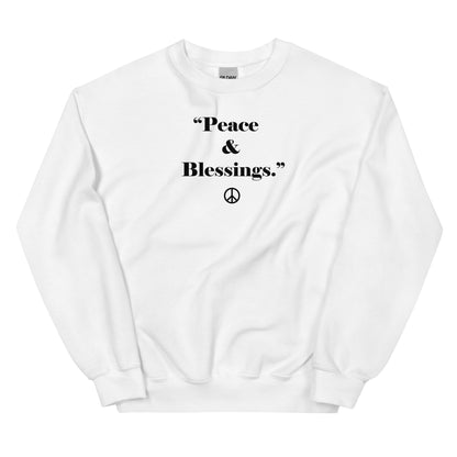 "Peace & Blessings" Sweatshirt